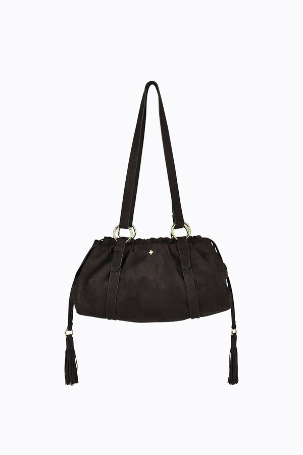 Rory - Dark Chocolate Faux Suede Product Image
