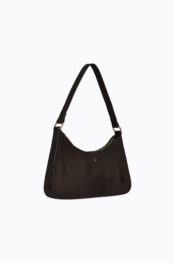 Josee - Espresso Faux Suede Product Image